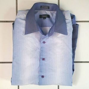Mens Long Sleeved Dress Shirt